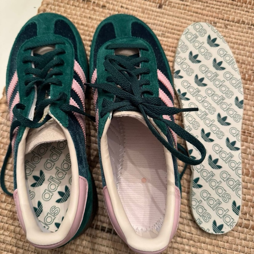 adidas Green and Pink Women's Sneakers